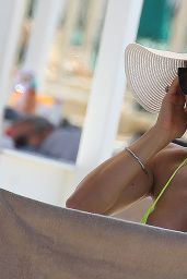 Michelle Hunziker in Bikini on the Beach in Forte dei Marmi 06/18/2019