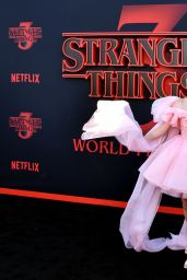 Millie Bobby Brown - "Stranger Things" Season 3 Premiere in Santa Monica