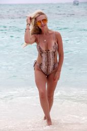 Naomi Isted in Bikini in the Caribbean 05/28/2019