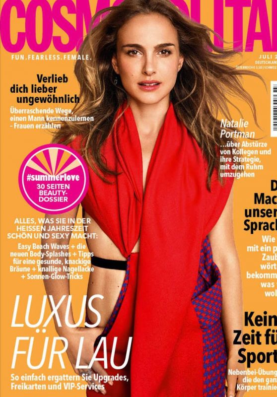 Natalie Portman - Cosmopolitan Germany July 2019 Cover
