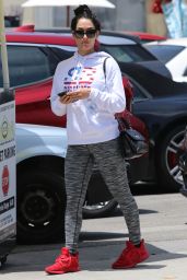 Nikki Bella in Tights - Out in Los Angeles 06/24/2019
