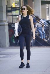 Olivia Cooke in Workout Gear - New York City 06/07/2019
