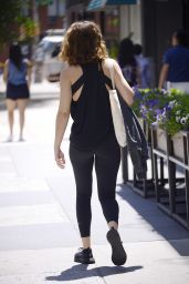 Olivia Cooke in Workout Gear - New York City 06/07/2019