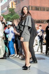 Olivia Munn - Outside BUILD in NYC 06/26/2019
