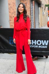 Olivia Munn - Outside The Daily Show With Trevor Noah in New York City 06/25/2019