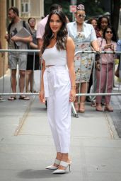 Olivia Munn - Outside "The View" TV Talk Show in NYC 06/24/2019