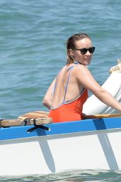 Olivia Wilde in Swimsuit on The Beach in Maui 06/18/2019