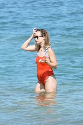 Olivia Wilde in Swimsuit on The Beach in Maui 06/18/2019
