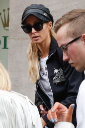 Paris Hilton - Leaving Her Hotel in Paris 06/08/2019