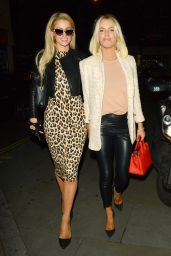 Paris Hilton Night Out Style - Chiltern Firehouse in London 06/04/2019