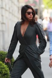 Priyanka Chopra Looks Stylish - Returning to Her Hotel in Paris 06/23/2019