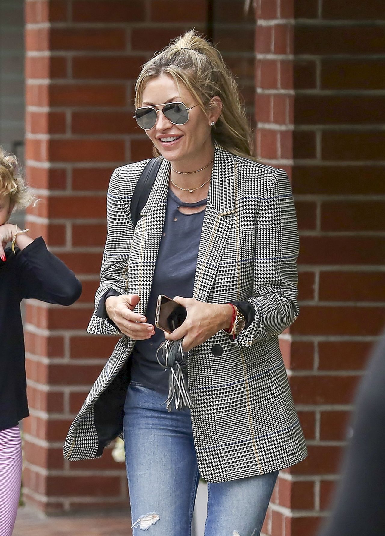 Rebecca Gayheart at a Nail Salon in Los Angeles 6/26/2019 • CelebMafia