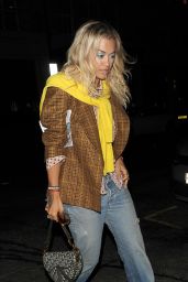 Rita Ora - Leaving Music Bank Studios in London 06/27/2019