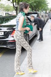 Rowan Blanchard Looks Stylish - Arriving at Her Hotel in Paris 06/23/2019