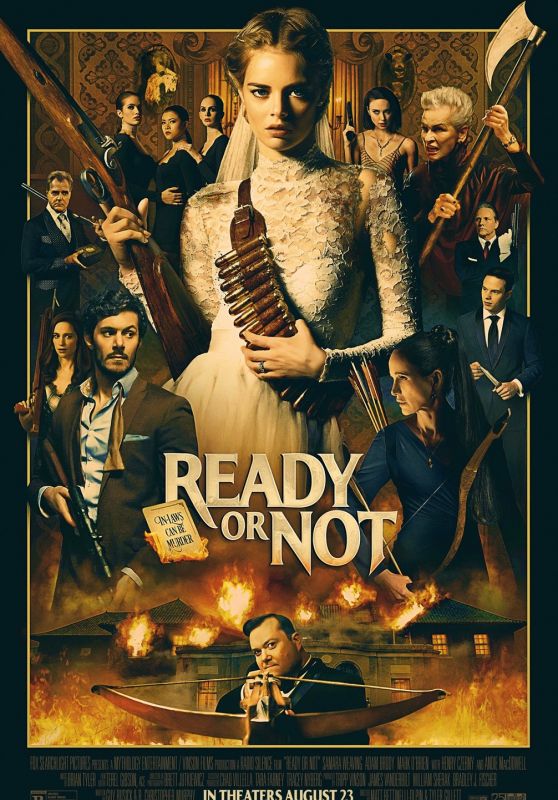 Samara Weaving - "Ready or Not" Poster and Trailer