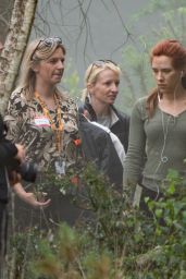 Scarlett Johansson - "Black Widow" Filming at Pinewood Studios 06/05/2019