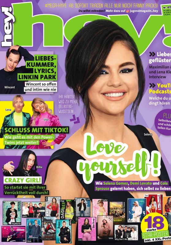 Selena Gomez - hey! Magazine July 2019 Issue