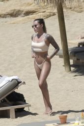Sophia Thomalla in Bikini at the Beach on Mykonos Island 06/01/2019