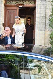 Sophie Turner - Leaving Her Hotel in France 06/27/2019