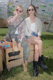 Suki Waterhouse at the Glastonbury Festival 06/29/2019