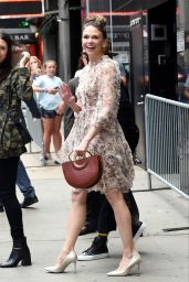 Sutton Foster - Outside GMA in NYC 06/11/2019