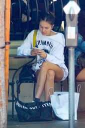 Thylane Blondeau at Urth Caffé in Beverly Hills 06/22/2019