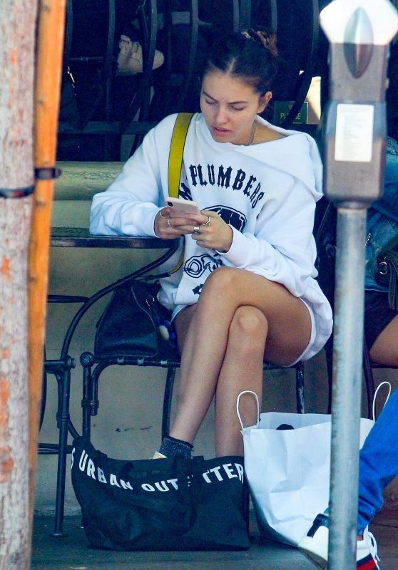 Thylane Blondeau at Urth Caffé in Beverly Hills 06/22/2019