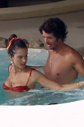 Alessandra Ambrosio and Boyfriend Nicolo Oddi in Ibiza 07/08/2019
