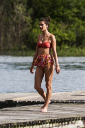 Alessandra Ambrosio in a Bikini 07/03/2019