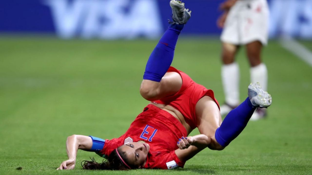 Alex Morgan - FIFA World Cup USA vs. England Match in Lyon 07/02/2019