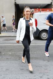 Aly Raisman - Leaving "The Today Show" in NYC 07/08/2019