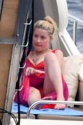 Amber Heard in a Bikini 07/27/2019