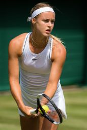 Anna Karolina Schmiedlova – Wimbledon Tennis Championships 07/01/2019 ...