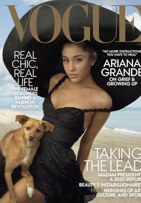 Ariana Grande – Vogue Magazine August 2019 Cover and Photos