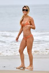 Audrina Patridge in a Bikini on the Beach in Santa Monica 07/15/2019