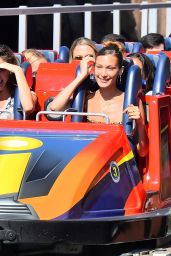 Bella Hadid and Gigi Hadid at Disneyland in Anaheim 07/06/2019