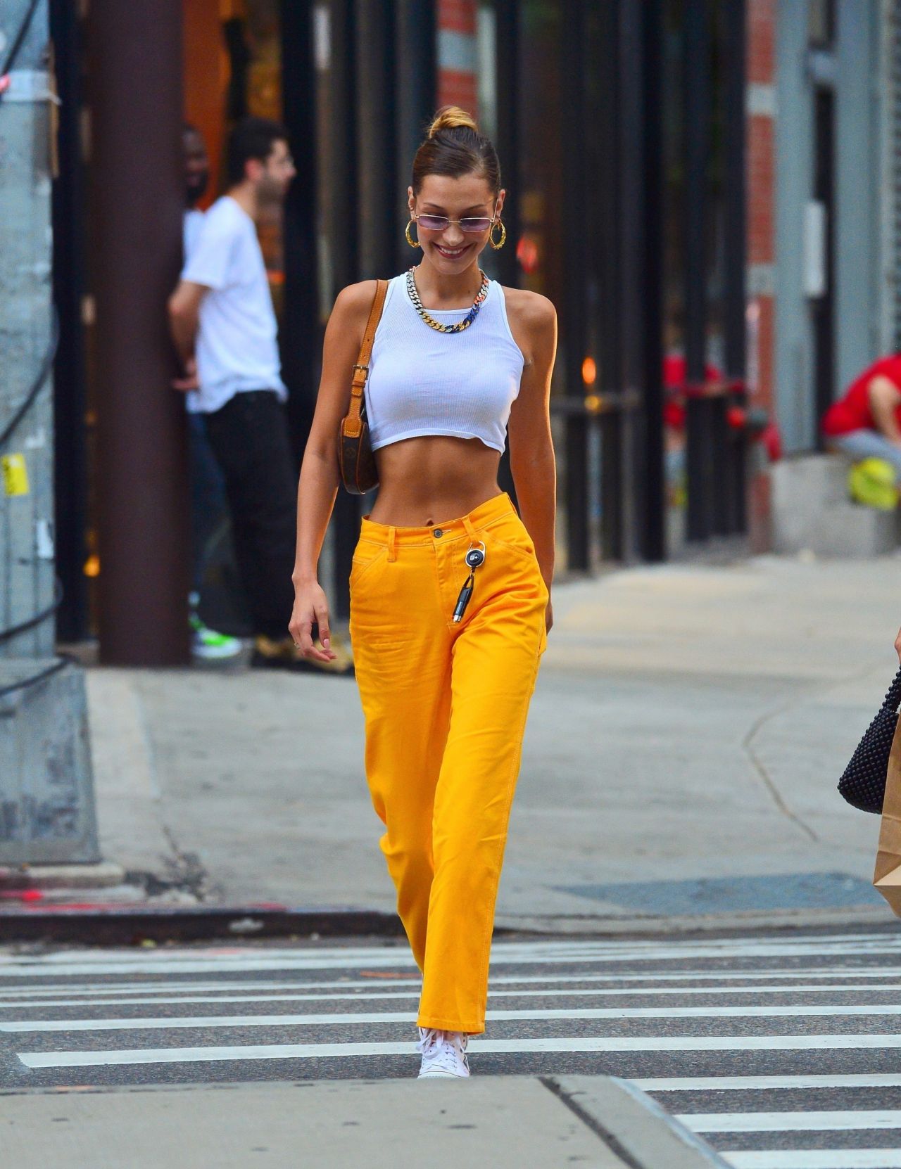 Bella Hadid Street Style 07/22/2019 • CelebMafia