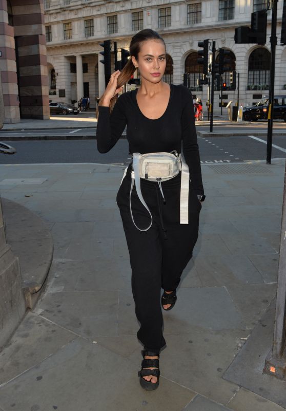 Bethan Wright Style - Leaving The Ned Hotel in London 07/21/2019