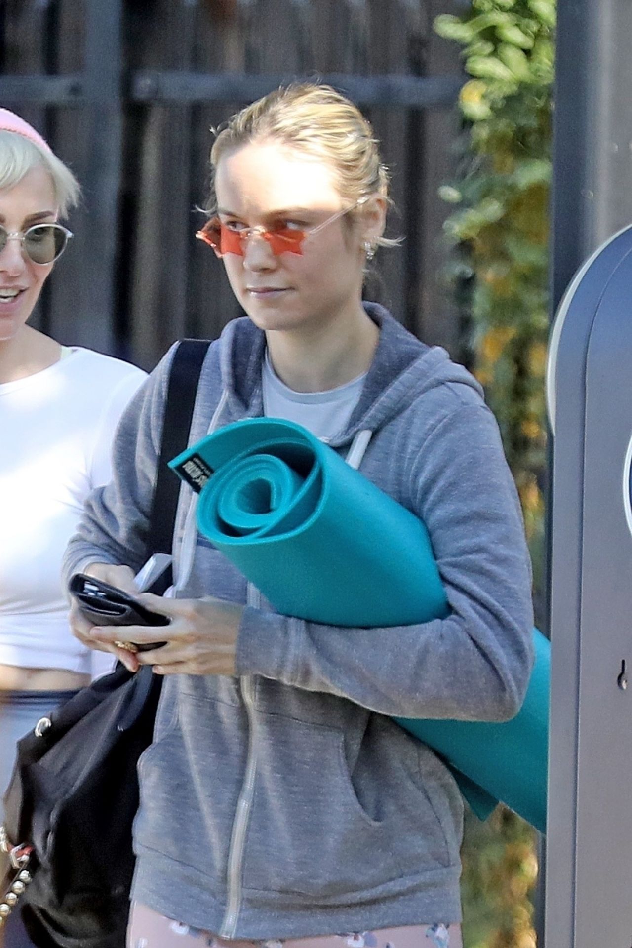 Brie Larson - Going to Yoga Class in LA 07/13/2019 • CelebMafia