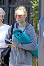 Brie Larson - Going to Yoga Class in LA 07/13/2019