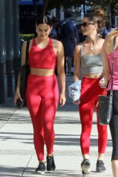 Camila Mendes and Rachel Matthews - Going to the Gym in Vancouver 7/29/2019