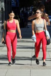 Camila Mendes and Rachel Matthews - Going to the Gym in Vancouver 7/29/2019