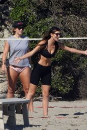 Camila Morrone Playing Volleyball 07/14/2019