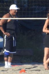 Camila Morrone Playing Volleyball 07/14/2019