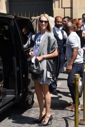 Celine Dion - Leaving Her Hotel in Paris 07/03/2019