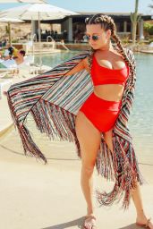 Chanel West Coast in a Bikini 07/30/2019
