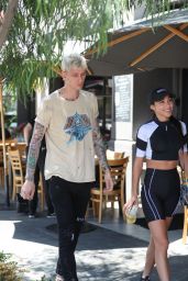 Chantel Jeffries at Toast Bakery Cafe in West Hollywood 07/16/2019