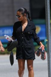 Christina Milian - Leaving From the Nail Salon in Los Angeles 07/30/2019