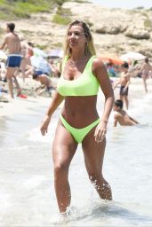 Christine McGuinness in a Bikini on Holiday in Spain 07/05/2019