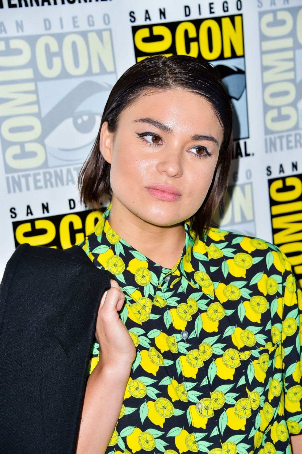 Devery Jacobs – “The Order” Photocall at SDCC 2019 • CelebMafia